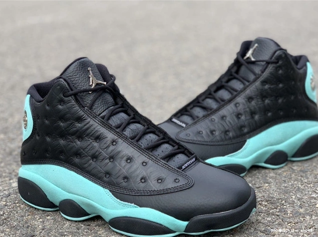 Cheap Island Retro 13 Black Air Jordan Green 414571-030 0722